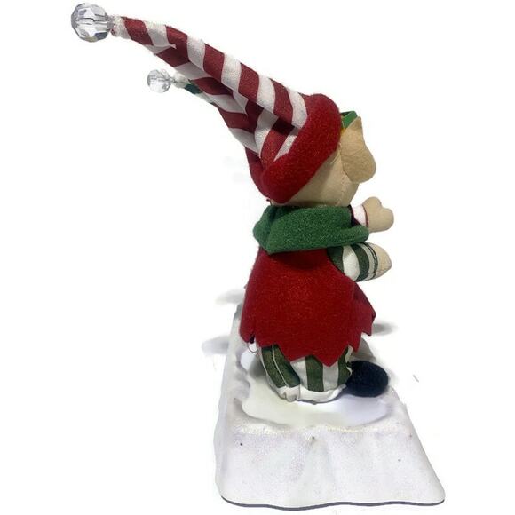 Musical Dancing Elves Rocking Jingle Bells With Lights Movement and Sound - Picture 4 of 7